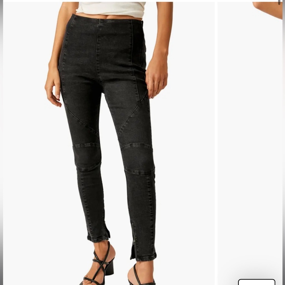 NWT We The Free Bella Moto Skinny Jeans